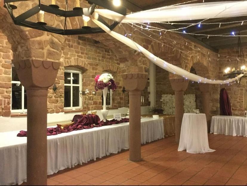 Luxus Appartement Im Schloss Fockelberg Esterno foto