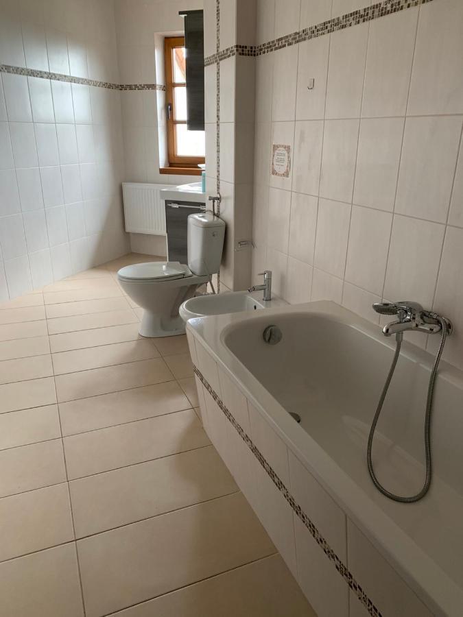 Luxus Appartement Im Schloss Fockelberg Esterno foto