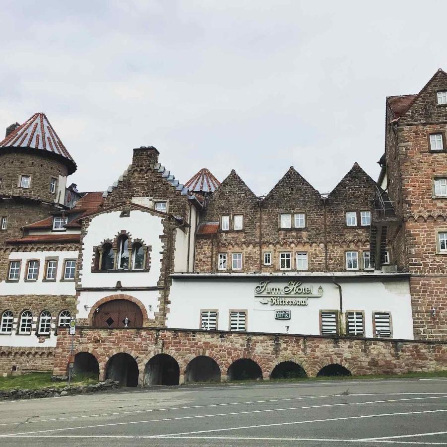 Luxus Appartement Im Schloss Fockelberg Esterno foto