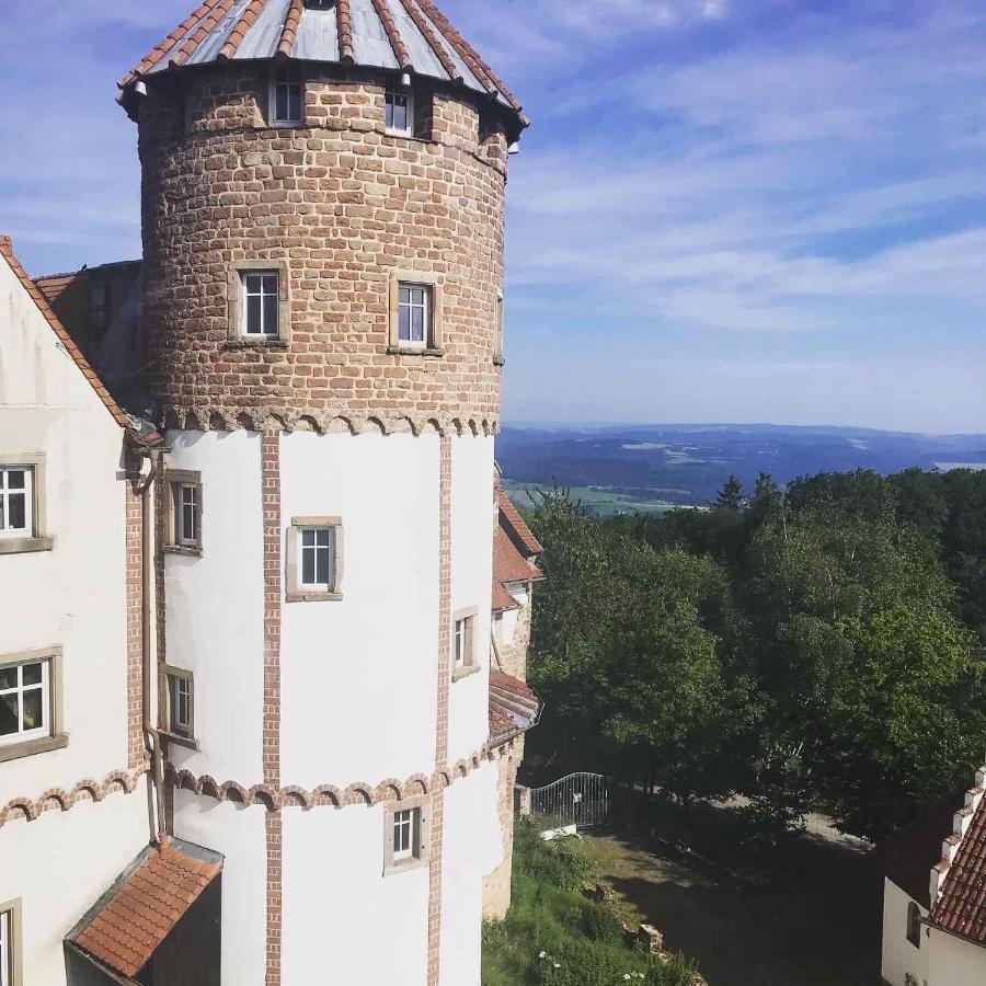 Luxus Appartement Im Schloss Fockelberg Esterno foto