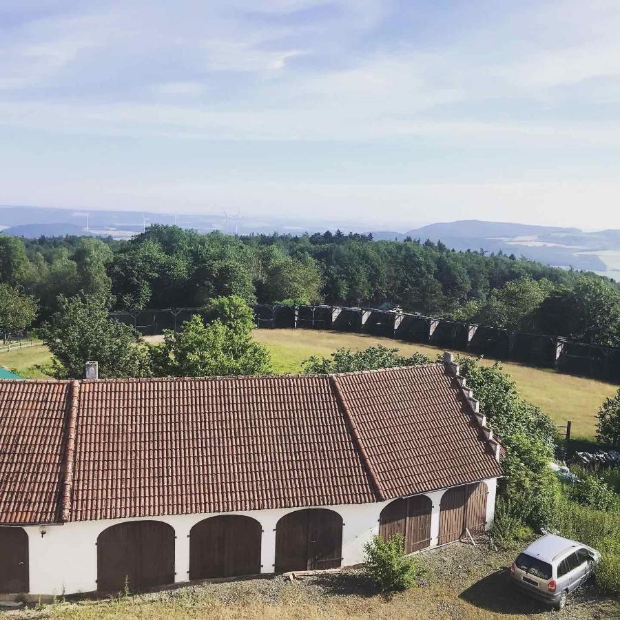 Luxus Appartement Im Schloss Fockelberg Esterno foto