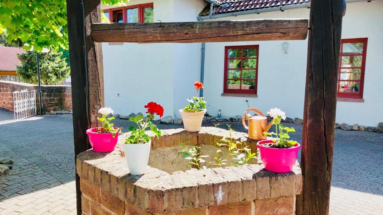 Luxus Appartement Im Schloss Fockelberg Esterno foto