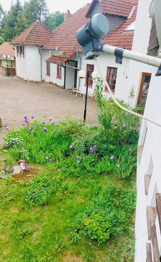 Luxus Appartement Im Schloss Fockelberg Esterno foto